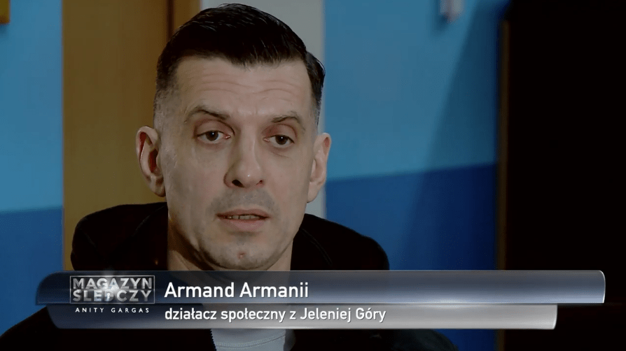 Armand Armanii z Magazynem Śledczym Anity Gargas