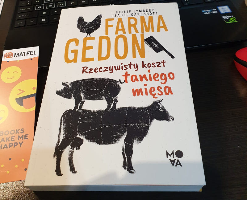 Polecam Wam książkę Farma Gedon